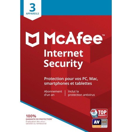 McAfee Internet Security 2019|Plus|3 Devices|1 Year|PC/Mac/Android|Download