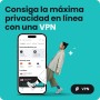 Surfshark Starter | VPN, Alternative ID, CleanWeb | Windows/Mac/Linux/Androis/iOS | Starter | 12 Meses | Código de activación