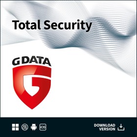 G DATA Total Security 2024 | 3 dispositivos | 1 año | antivirus, gestor de contraseñas | PC/Mac/Android/iOS | actualizaciones