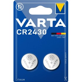 Varta Pila de botón de litio de 3 V Electronics CR2430, pilas de botón en un blíster original de 2 unidades