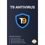 T9 Antivirus Software para Windows-1 PC, 1 año|Protección en tiempo real |Protección contra exploits y malware |Protección USB