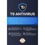 T9 Antivirus Software para Windows-1 PC, 1 año|Protección en tiempo real |Protección contra exploits y malware |Protección USB