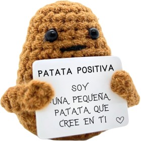 Regalo Original y Divertido | Patata Positiva en Español | Idea Graciosa | Cumpleaños Hombre Mujer Pareja Adolescente | Colega