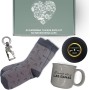 Regalos Originales para Hombre, Inmejorable Regalo Hombre Cumpleaños con Calcetines Hombre Divertidos, Taza de Cafe Inspiradora,