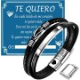 Gkmamrg Regalos para Hombres, marido, amigo Regalos, con grabado Te Quiero, aniversario de boda, regalo de cumpleaños, regalo de