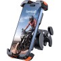 Lamicall Soporte Móvil Bicicleta, Soporte Móvil Moto - 360°Rotación, Liberación con un Botón, Soporte Teléfono Bici para iPhone