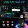 Lyssiefeel Wireless Carplay Adapter for iPhone,2024 Upgrade USB CarPlay Wireless Stick,Easy Plug & Play,Compatible with Cars