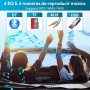 Radio Coche Bluetooth 5.0 Manos Libres, Chismos Autoradio Coche Bluetooth Pantalla1 DIN FM Radio soporta MP3/AUX/Control