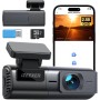 iZEEKER 2.5K Dashcam WiFi Dash Camera para Coches, Mini Cámara para Coche 1440P Front Dashcam con App, Tarjeta 32GB Gratis,