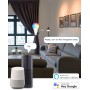 ANTELA Bombilla Inteligente LED E27 Wifi 9W Compatible Con Google Home/Alexa, Bombilla RGB(2700K-6500K) Luces Colores Regulable,