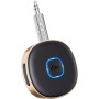 Mohard Receptor Bluetooth 5.3, AUX Adaptador Bluetooth Coche Audio Jack 3.5mm para Estéreo Domestico/Altavoz/Auriculares con