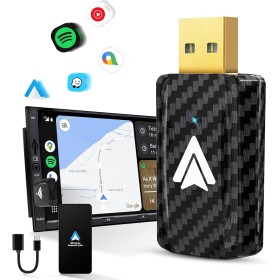 MSXTTLY Wireless Android Auto Adapter 2025 Android Auto Sitck Convert Wired Android Auto to Wireless for Cars with Wired AA