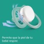 Philips Avent chupete ultra air: 4 chupetes ligeros y transpirables para bebés de 0 a 6 meses, sin BPA y con funda de transporte