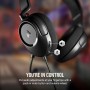 Corsair HS35 Surround v2 - Auriculares multiplataforma para juegos con cable, Dolby 7.1, micrófono omnidireccional flexible,