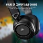 Corsair HS35 Surround v2 - Auriculares multiplataforma para juegos con cable, Dolby 7.1, micrófono omnidireccional flexible,