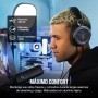 Corsair VIRTUOSO PRO Auriculares con Cable para Juegos Multiplataforma de Espalda Abierta - Micrófono Desmontable -