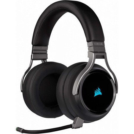 Corsair VIRTUOSO RGB WIRELESS Auriculares Inalámbricos para Juegos Alta Fidelidad - Sonido Envolvente 7.1 - Micrófono