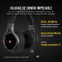 Corsair VIRTUOSO RGB WIRELESS Auriculares Inalámbricos para Juegos Alta Fidelidad - Sonido Envolvente 7.1 - Micrófono