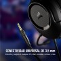 Corsair HS35 STEREO Auriculares Multiplataforma Ligeros con Cable para Juegos - Micrófono Desmontable - Controladores de