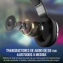 Corsair HS35 STEREO Auriculares Multiplataforma Ligeros con Cable para Juegos - Micrófono Desmontable - Controladores de