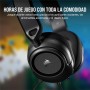 Corsair HS35 STEREO Auriculares Multiplataforma Ligeros con Cable para Juegos - Micrófono Desmontable - Controladores de