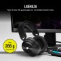 Corsair HS55 WIRELESS CORE Auriculares Ligeros para Juegos - Micrófono Omnidireccional - Transductores de Neodimio - Alcance de