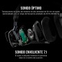 Corsair VOID RGB ELITE Auriculares Inalámbricos para Juegos - Sonido Envolvente 7.1 - Micrófono Omnidireccional - Almohadillas