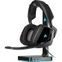 Corsair VOID RGB ELITE Auriculares Inalámbricos para Juegos - Sonido Envolvente 7.1 - Micrófono Omnidireccional - Almohadillas