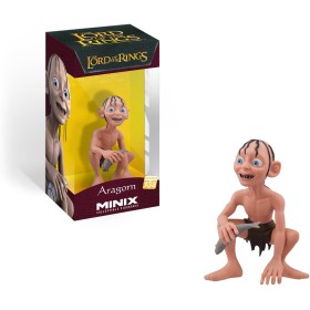 MINIX Collectible Figurines, Figura de colección 12cm -El Señor de los Anillos, Gollum, Coleccionables para Exhibición, Idea de