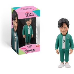 MINIX COLLECTIBLE FIGURINES, Figura de colección 12cm, El Juego del Calamar, Jugador 456, Coleccionables para Exhibición, Idea