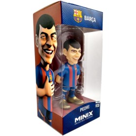 MINIX Collectible Figurines Figura 12 Cms Pedri De FC Barcelona, 13074