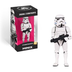 MINIX COLLECTIBLE FIGURINES, Minix Figura de colección 12cm, Star Wars, Stormtrooper, Coleccionables para Exhibición, Idea de