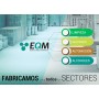 EQM - ECO-115 - Descongelante para Parabrisas - 2 X 750 ml - Elimina Hielo y Escarcha de Inmediato - Efecto preventivo, Reduce