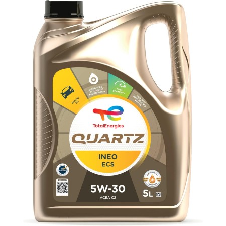 Total Aceite Lubricante de Motor Total Quartz Ineo ECS 5W-30 5 Litros