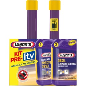 Wynn's Pack Pre-ITV Diésel, Aditivos para Motores Diésel, Limpiador Inyectores Diésel y Antihumos ITV Diésel 325ml