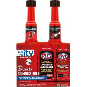 STP Limpia inyectores gasolina - PACK PRE ITV GASOLINA 1 HORA - Limpiador motor 2en1 - Reduce emisiones, ahorra combustible y