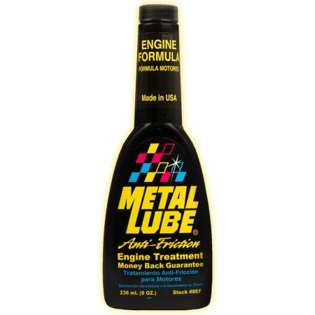 Metal Lube 8EF Tratamiento Anti-Fricción para Motores, 236 ml