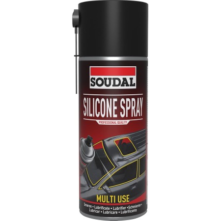 Soudal SP400 - Aerosol 400 Ml De Silicona