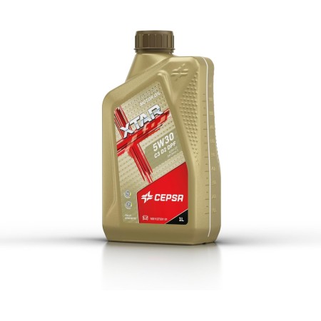 Cepsa XTAR 5W30 C3 D2 DPF (1L) Lubricante sintético para vehículos Gasolina y diésel