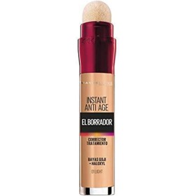 Maybelline New York, Corrector de Ojeras, Bolsas e Imperfecciones, Con Bayas de Goji y Haloxyl, Tono: 01 Light, 6.8 ml