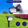 btfarm Luces Solares LED Exterior Jardin [8 Paquete/72LED], Focos LED Exterior Solares Potente Impermeable IP65 Lampara Luz