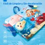 hahaland Libro Bebe Interactivo Juguetes Bebes 0 3 6 12 Meses, Libro de Tela Blandos para Bebe Recien Nacido, Animales Libro