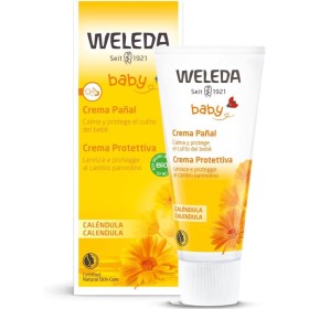 Weleda - Crema Pañal de Caléndula, Calma y Protege el Culito del Bebé, Apto para Pieles Sensibles - 75 ml