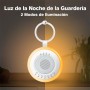 Máquina de Ruido Blanco para Dormir Bebé: Easy@Home Aparato de 20 Sonidos Relajantes con Luz Nocturna Ajustable &