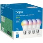 TP-Link Tapo L530E , Bombilla LED inteligente Wi-Fi, multicolor, regulable, E27, 8.3 W 806 lm, compatible con Alexa y Google