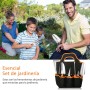 MQHUAYU Kit Jardineria, 10 Piezas de Alta Resistencia Juego de Herramientas de Jardinería, Set Jardineria para Jardinería,