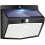 Peasur Luz Solar Exterior3 Paquete/138 LED/3 Modos Focos Solares Exterior con Sensor de Movimiento IP65 Impermeable Luces