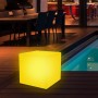 wuuhoo® LED luz de cubo Kubi con 16 colores 30-50cm, cubo LED resistente a la intemperie y regulable con mando a distancia,