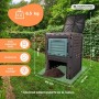 Mobiclinic®, Compostador de jardín, Biobin, Sin Gastos adicionales, 300L, Eco-Friendly, Transformador de residuos, Sin