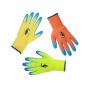 Donfri 3 pares de guantes de jardinería para niños guantes de trabajo guantes de seguridad 9-12 años, bricolaje, tareas diarias,